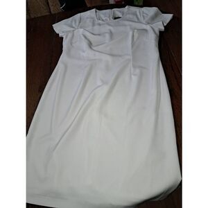 18W Ashro White Short Sleeve Embellish Spec Occasion Wedding Party Bridal Dress
